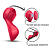 Vibrador de Calcinha Formato de Rosa com Aplicativo - Recarregável - Vermelho - Imagem 2
