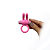 Anel Peniano Coelhinho Turbo com 10 Vibrações - Rosa - Imagem 1