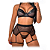 Conjunto Arrastão Cinta Liga - Preto - Lançamento - Imagem 2