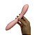 Born To Feeling - Vibrador de Ponto G em Silicone Super Soft Recarregável - Rosa - Imagem 2
