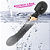 Duo - Vibrador Varinha Mágica Com Penetrador com 10 Vibrações Branco - Recarregável - Imagem 3