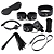 Kit Sado Erótico BDSM com 7 Itens - Preto - Imagem 3