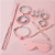 Kit Sado Erótico BDSM com 8 Itens - Rosa - Imagem 1