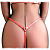 Fetiche Harness Conjunto Sutiã e Calcinha em Couro - Preto - Imagem 2