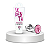 Kit Anal Básico - Lubrificante + Plug Anal Pequeno Joia Rosa - Imagem 2