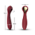 Vibrador 2 em 1 Com Sugador de Clitóris e Cabo com Vibracão - Recarregável - Imagem 3