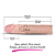 Capa Peniana Texturizada em Cyberskin - 19x3,8cm - Bege - Imagem 2