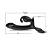 Lord Rabbit - Vibrador de Ponto G e Clitóris Strap On com Controle Remoto - Recarregável - Vinho - Imagem 4