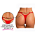 Calcinha Personalizável de Tule Bordado com Renda e Fio Duplo - Tamanho Único - Imagem 3