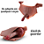 Cinta em Silicone com Pênis Realista Integrado de 16,5 x 3,2cm - Imagem 4