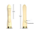Vibrador De Ponto G com Sugador de Clitóris - Recarregável - Amarelo - Lançamento - Imagem 3