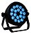 Refletor Led Slim 18x18w Rgbwa + uv Ip65 (a Prova D'agua) 127/220v - Imagem 4