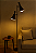 Luminária de Piso Jacoba Com Cúpula Dupla Articulada - Imagem 8