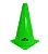 Cone de Treinamento Agilidade Kagiva - Verde - Imagem 1
