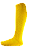 Meião Adulto 39-44 Profissional Amarelo D'master - Imagem 1