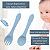 Kit 10 Peças De Introdução Alimentar Chupeta Silicone Bebê - Imagem 6
