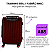 Mala De Viagem Expansível 20 Polegadas 10kg Bordo Anac - Imagem 17