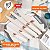 Kit 19 Utensílios De Cozinha Com Cabo De Madeira E Silicone - Imagem 12