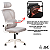 Cadeira De Escritório Ergonômica Com Apoio De Braços 3d Plus - Imagem 6