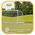 Rede de Gol para Futebol Society e Campo, Fio 8, Malha 15, Padrão 6 metros (PAR) - Imagem 1