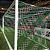 Rede de Gol para Futebol de Campo Oficial Profissional Colorida Listrada FIO 10 (SEDA NAVAL) e Malha 10x10, Resistente e Reforçada. - Imagem 2