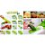 Cortador de Legumes Ralador Fatiador Verduras Descascador - Imagem 9