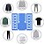 Dobrador De Roupas Molde Camisa Gabarito Roupa Organizador - Imagem 7