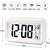 Mini Despertador Relógio Portátil Digital Único Led Lcd - Imagem 4