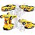 Carro Robô Bate E Volta Transformers Bumblebee Som E Luz - Imagem 3