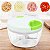 Mini Processador Manual Alimentos 3 ou 2 Lâminas Inox Triturador Picador Legumes Carnes Frutas Verduras - Imagem 2