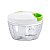 Mini Processador Manual Alimentos 3 ou 2 Lâminas Inox Triturador Picador Legumes Carnes Frutas Verduras - Imagem 3