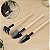 Kit Jardinagem Ferramenta Jardim Horta Mini Conjunto Madeira Planta Pequena Cultivo Suculenta Bonsai Vaso Pá Rastelo - Imagem 2