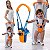 Andador Para Bebe Portátil Manual Suspenso De Bebê Monn Walking Colete Auxiliador - Imagem 1