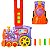 Trem Dominó Educativo Brinquedo Empilha Bloco Trenzinho Infantil Divertido Pilha Interativo Musical - Imagem 7