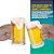 Caneca De Cerveja Chopp Vidro 2 Unidades 400 ml Reforçada Grande Grosso Chope Inglesa Copo Transparente Resistente - Imagem 2