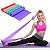 Faixa Elástica Alongamento Pilates Yoga Fisioterapia Exercícios em Casa Treino Funcional Musculação Ginastica - Imagem 1