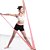 Faixa Elástica Alongamento Pilates Yoga Fisioterapia Exercícios em Casa Treino Funcional Musculação Ginastica - Imagem 4