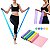Faixa Elástica Alongamento Pilates Yoga Fisioterapia Exercícios em Casa Treino Funcional Musculação Ginastica - Imagem 3