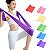 Faixa Elástica Alongamento Pilates Yoga Fisioterapia Exercícios em Casa Treino Funcional Musculação Ginastica - Imagem 9