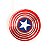 Antiestresse Hand Spinner Escudo Do Capitão América Ou Homem Aranha Brinquedo Descompressão - Imagem 1