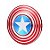 Antiestresse Hand Spinner Escudo Do Capitão América Ou Homem Aranha Brinquedo Descompressão - Imagem 6