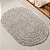 Tapete Antiderrapante Banheiro Absorvente Cozinha Microfibra Oval Quarto Decoração Entrada Porta Capacho Macio - Imagem 6