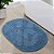 Tapete Antiderrapante Banheiro Absorvente Cozinha Microfibra Oval Quarto Decoração Entrada Porta Capacho Macio - Imagem 7