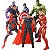 Boneco Vingadores Personagens Da Marvel Brinquedos 18 cm - Imagem 5