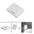 Mini Luminária COB Led Forte Armário Corredor Abajur Pilha Fixação Imã - Imagem 5
