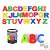 Alfabeto Magnético Infantil 43 Letras E Números Imantados E Educativos - Imagem 7