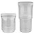 Potes Herméticos Retrátil com Vedação Vácuo 550ml aumenta para 1050ml Temperos Organização Mantimentos Condimento Regulável Ajustável Acrílico - Imagem 5
