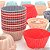 Formas De Silicone Para Cupcake Muffin Bolo Torta Pudim Mini Forminhas 12 Peças - Imagem 5