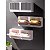 Saboneteira Banheiro De Parede Box Pia Organizador Kit de Banheiro Saboneteira Porta Sabonete Drenagem - Imagem 1