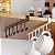 Porta Xicara Suporte Organizador Prateleira Café Pendurar Panela Cabide Talher Chave Copo Roupa Bolsa Utensílios Cozinha - Imagem 2
